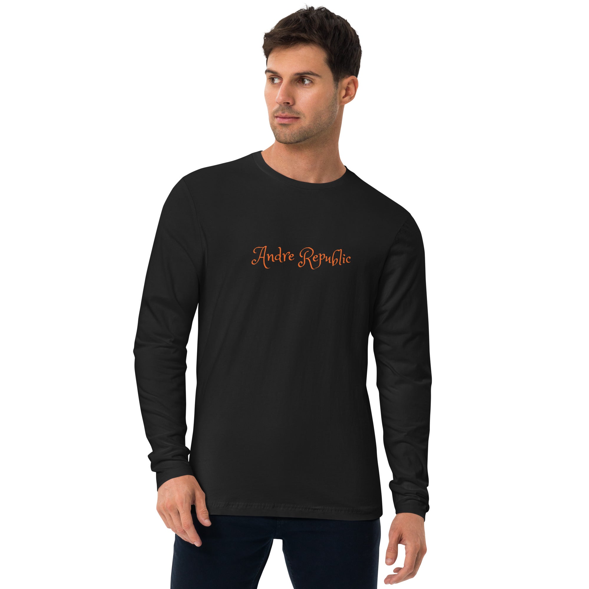 Andre Republic Long Sleeve Fitted Crew