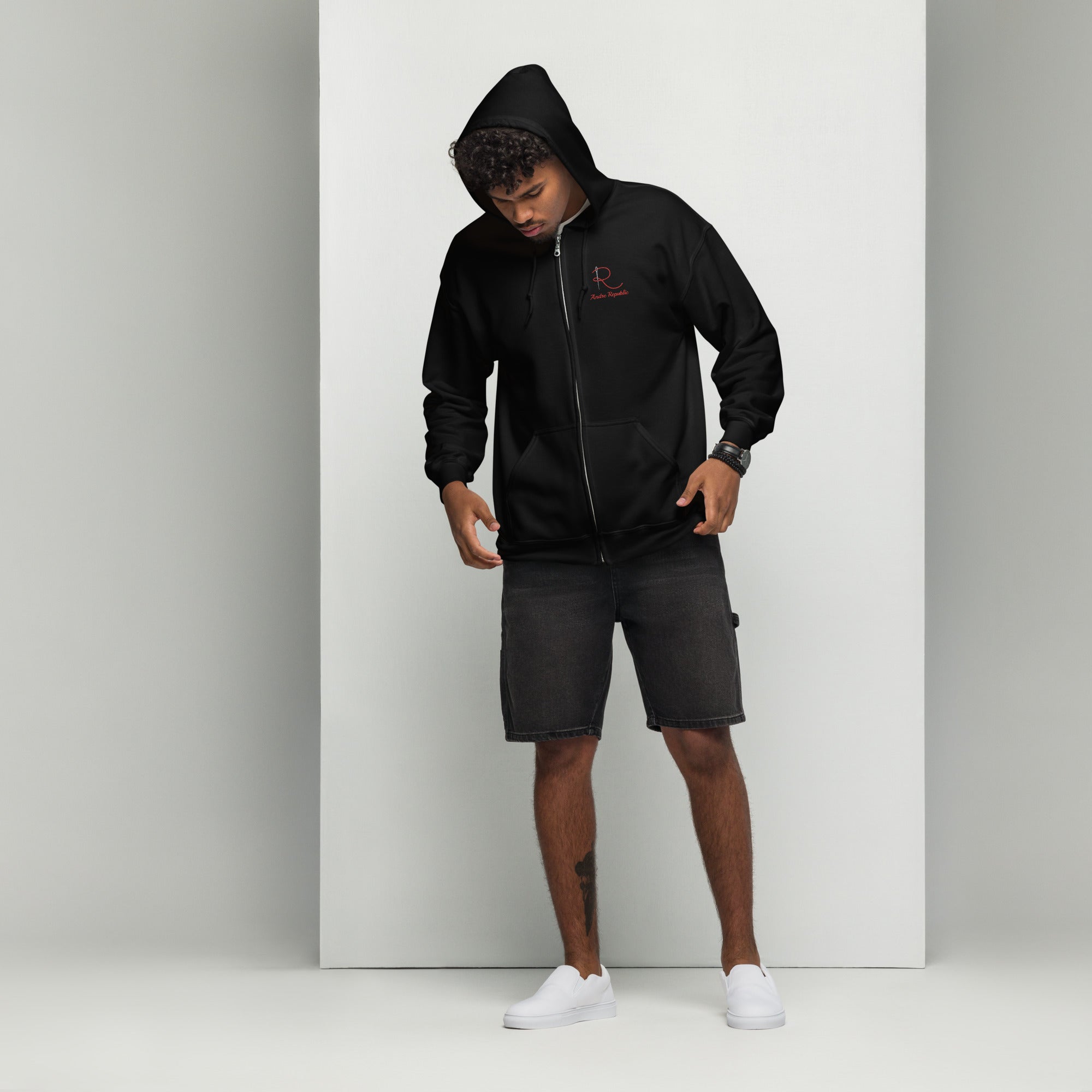 Andre Republic Heavy Blend Zip Hoodie