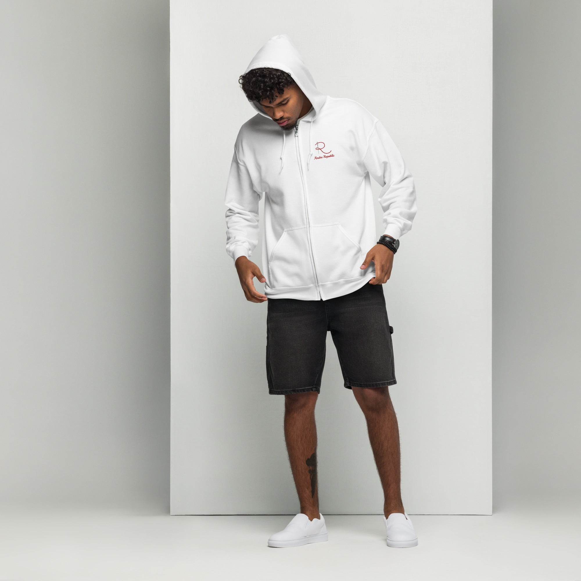 Andre Republic Heavy Blend Zip Hoodie