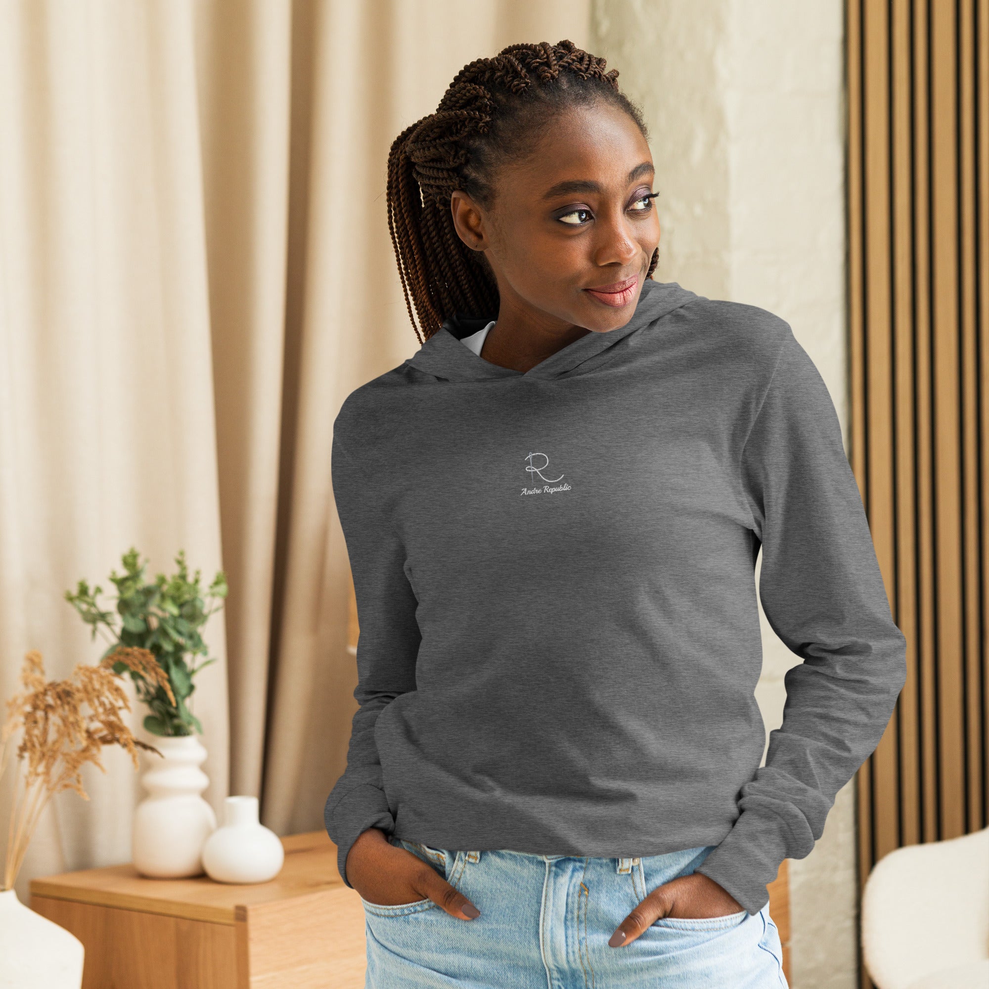 Andre Republic Hooded Long-Sleeve Tee