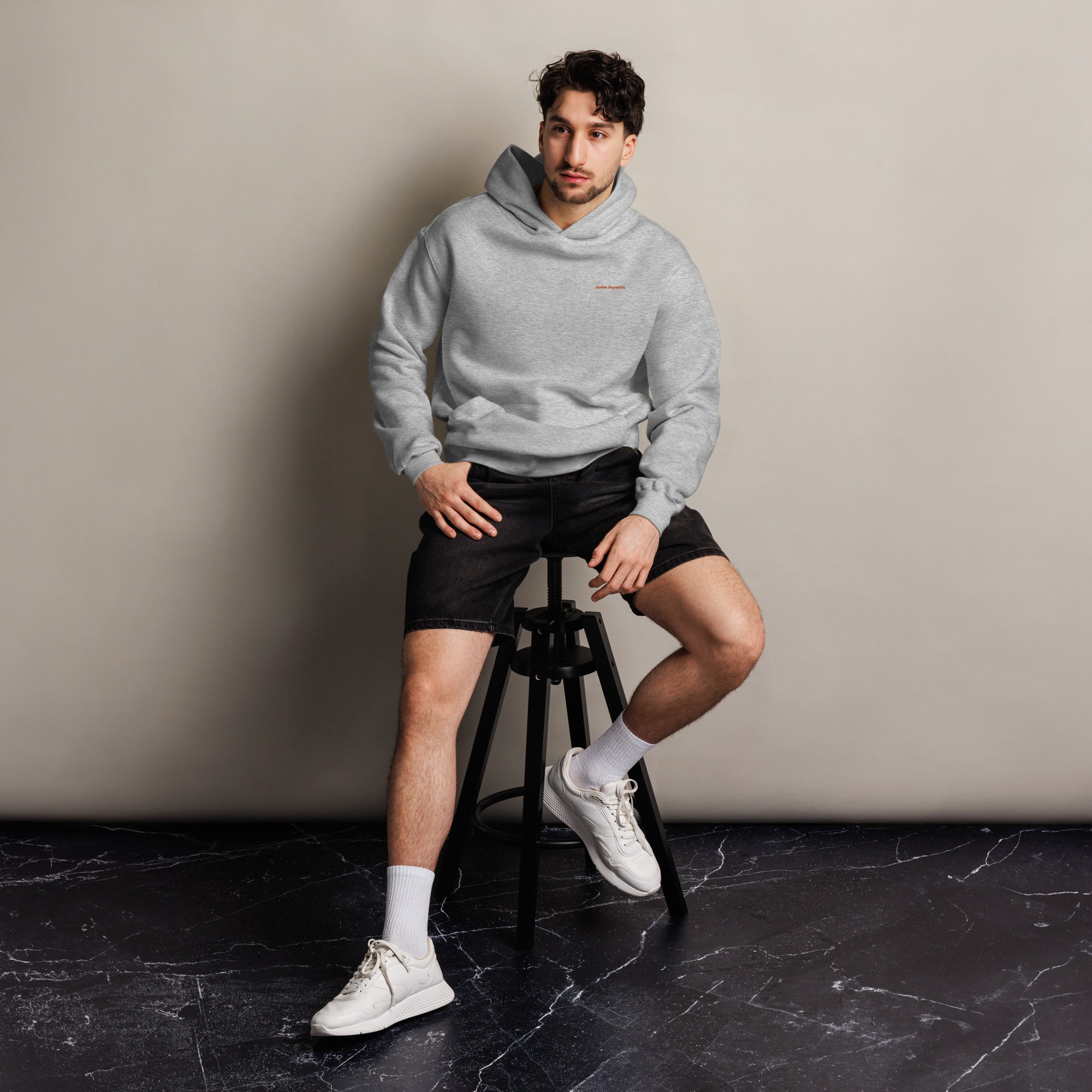 Andre Republic oversized hoodie