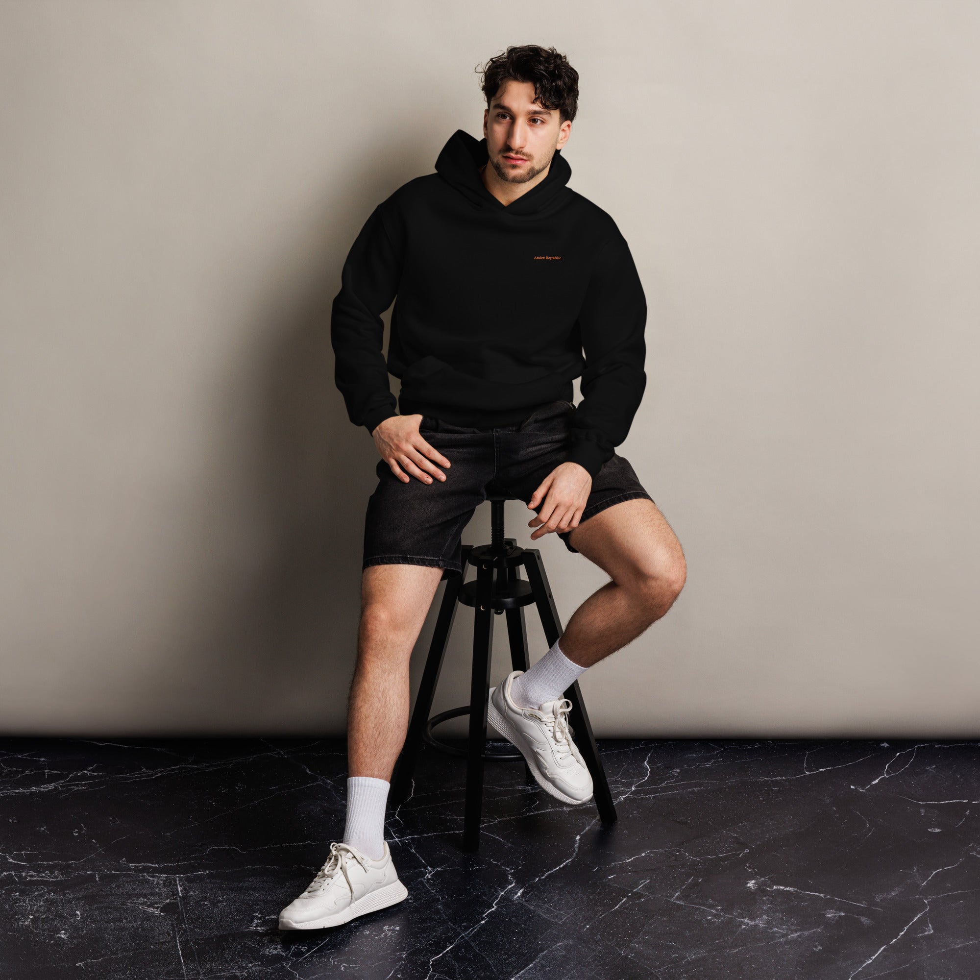 Andre Republic oversized hoodie