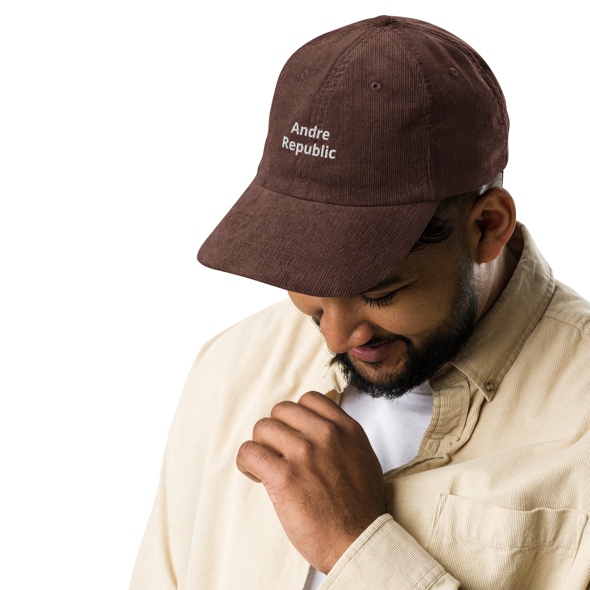 Andre Republic Vintage corduroy cap