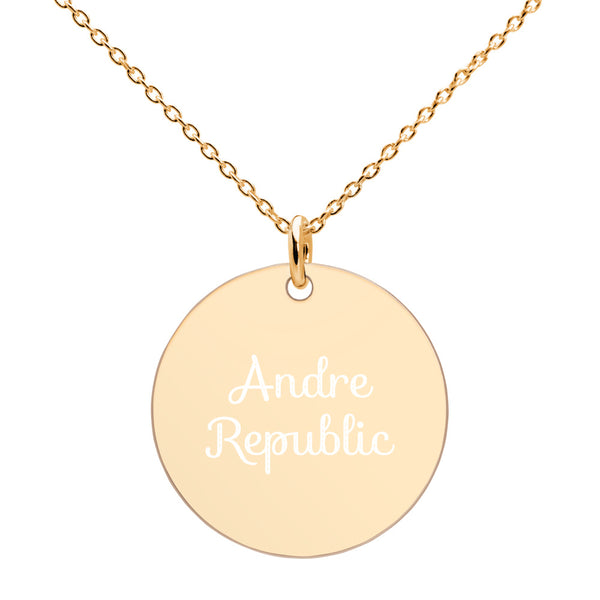 Andre Republic Disc Necklace