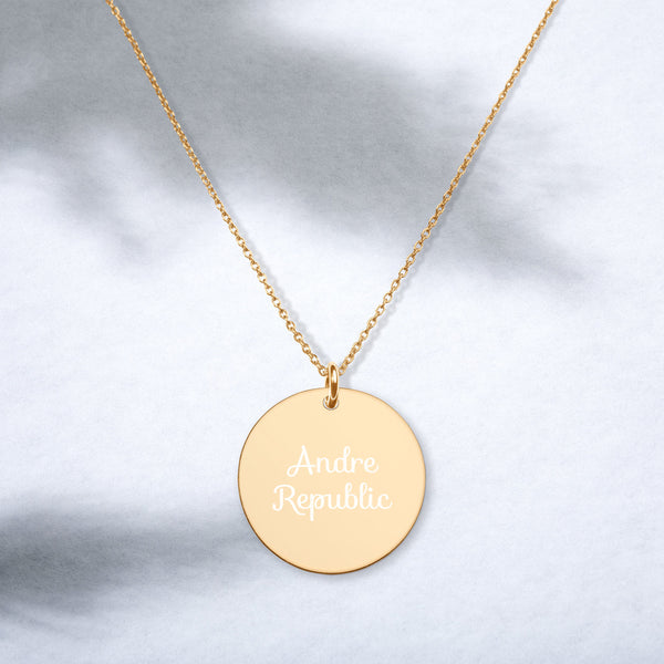 Andre Republic Disc Necklace