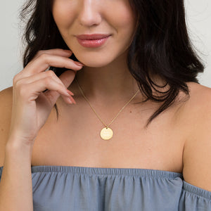 Andre Republic Disc Necklace