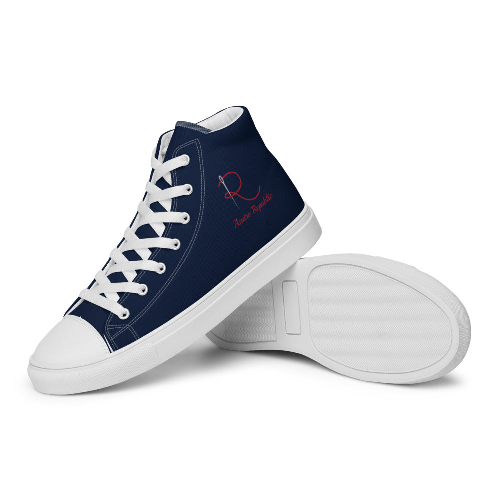 Andre Republic Men’s high top canvas shoes