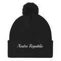 Andre Republic Pom Pom Knit Cap