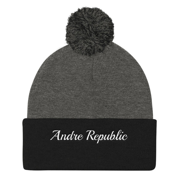 Andre Republic Pom Pom Knit Cap