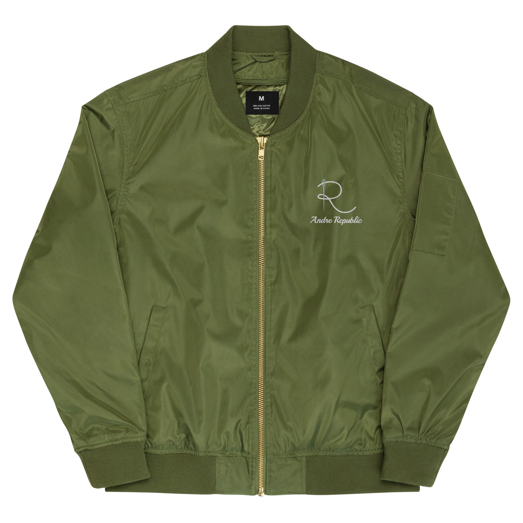 Andre Republic recycled bomber jacket