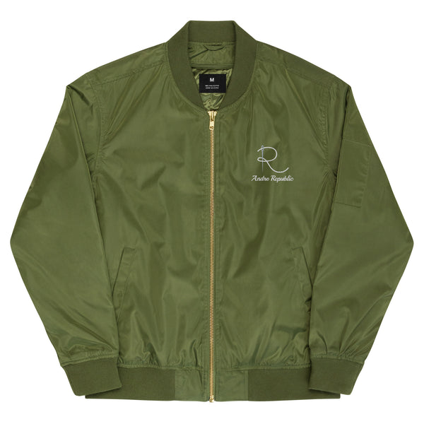 Andre Republic recycled bomber jacket
