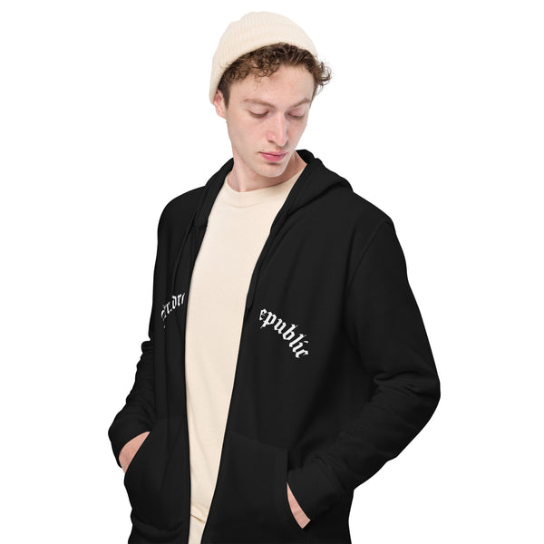 Andre Republic Unisex zip hoodie