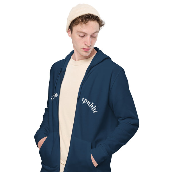 Andre Republic Unisex zip hoodie