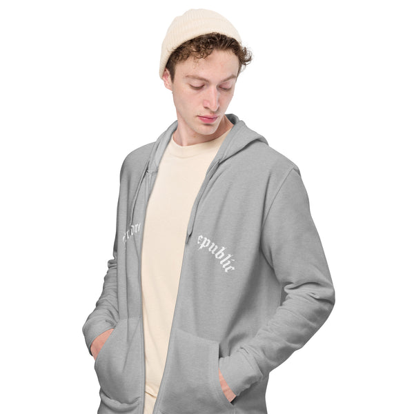 Andre Republic Unisex zip hoodie