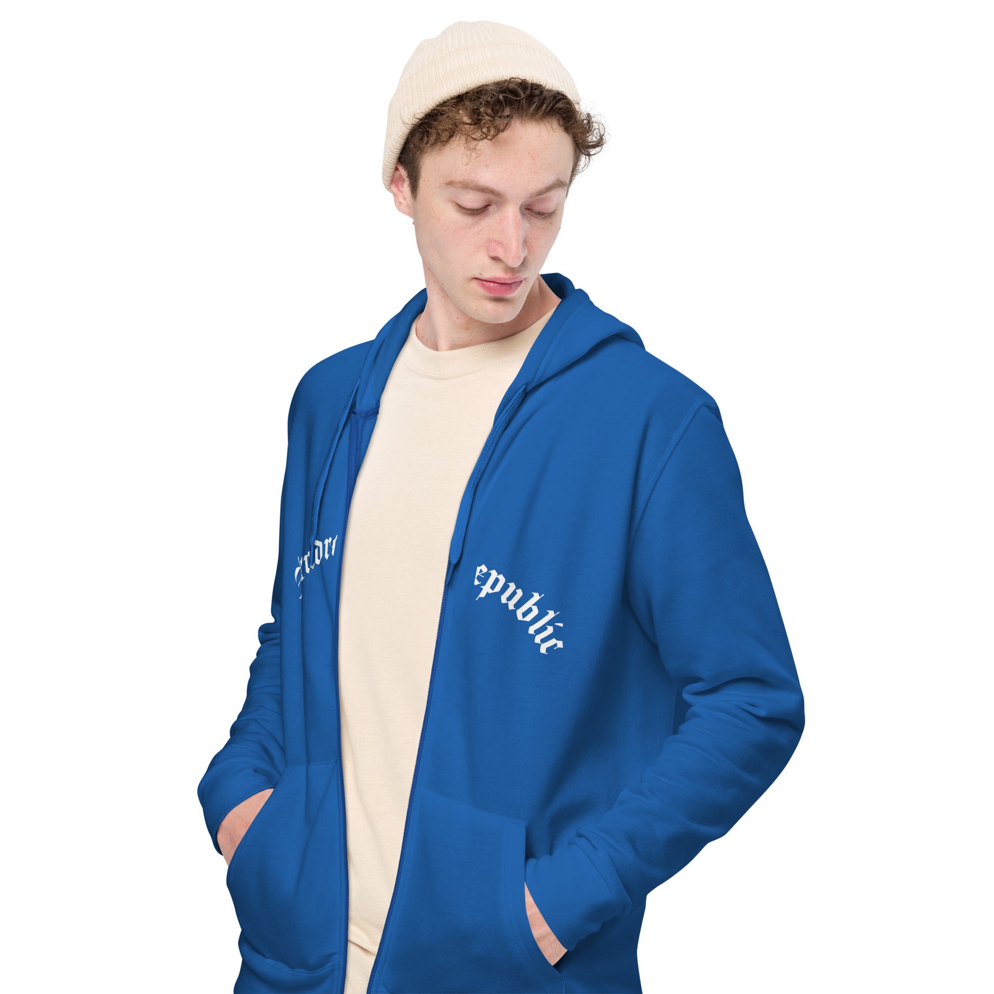 Andre Republic Unisex zip hoodie