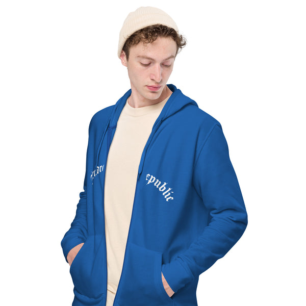 Andre Republic Unisex zip hoodie