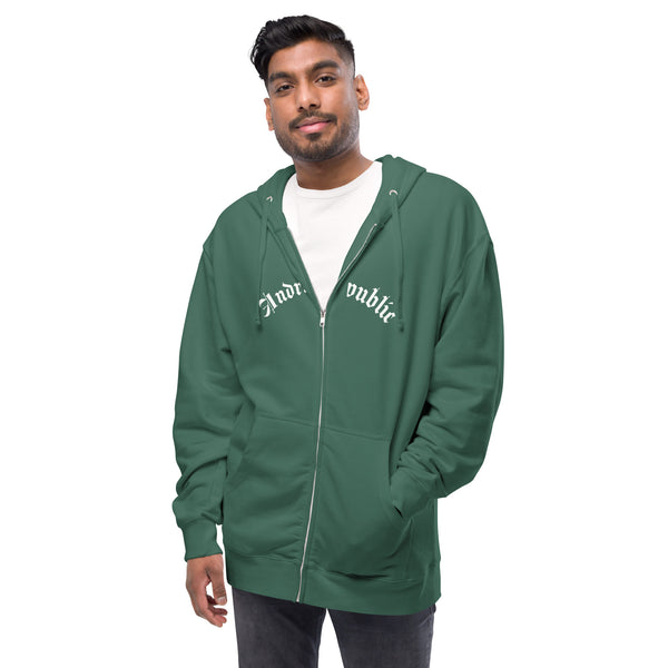 Andre Republic Unisex zip up hoodie
