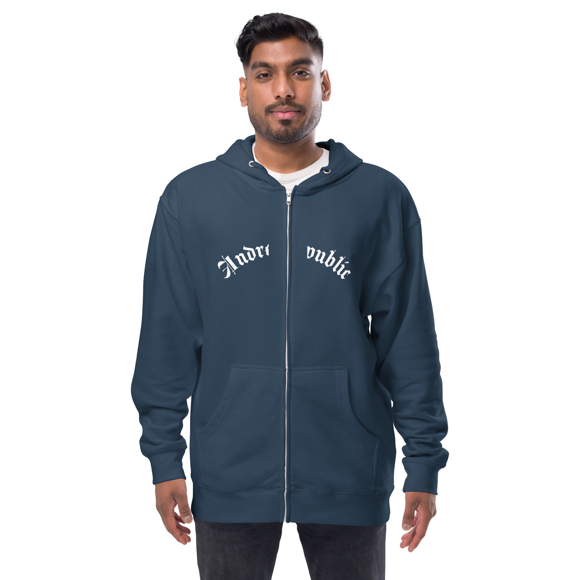 Andre Republic Unisex zip up hoodie
