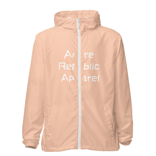 Andre Republic Unisex lightweight zip up windbreaker
