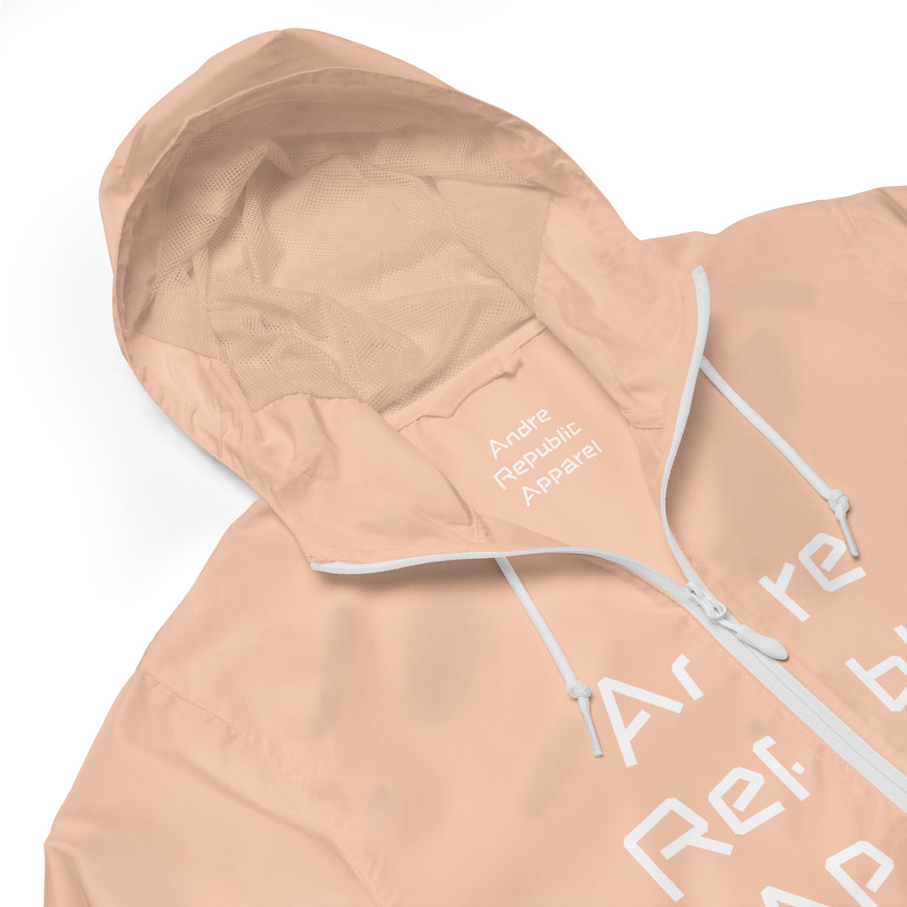 Andre Republic Unisex lightweight zip up windbreaker