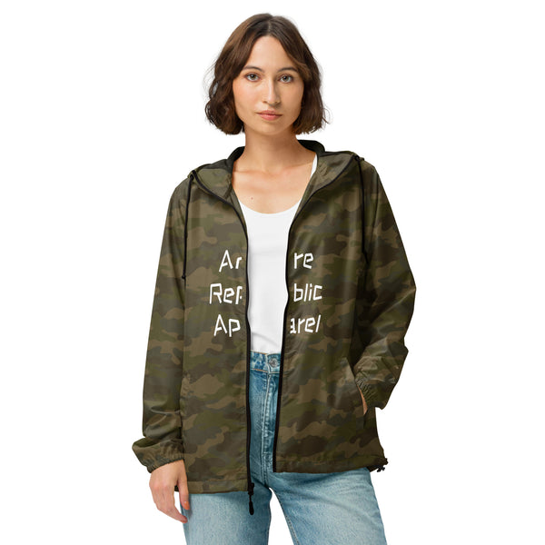 Andre Republic Unisex lightweight zip up windbreaker