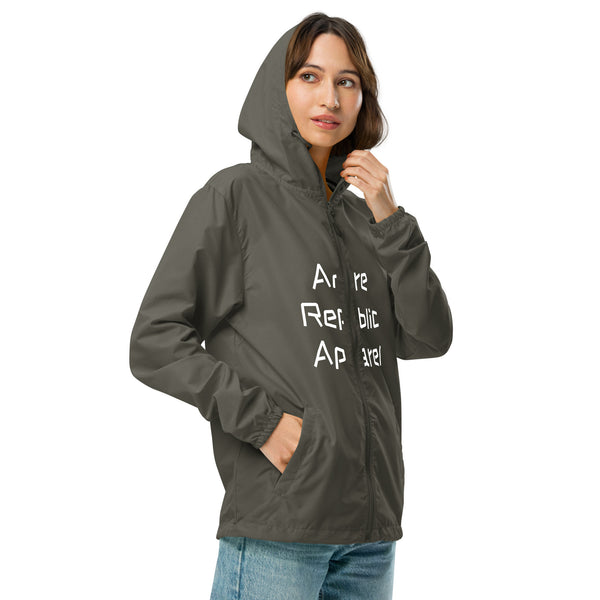 Andre Republic Unisex lightweight zip up windbreaker