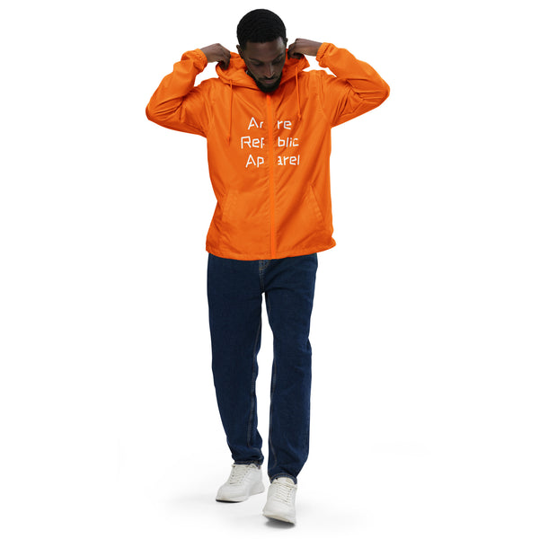 Andre Republic Unisex lightweight zip up windbreaker