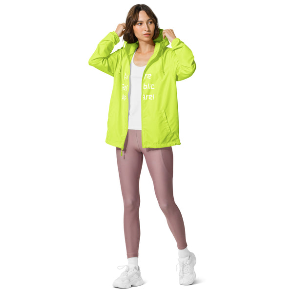 Andre Republic Unisex lightweight zip up windbreaker
