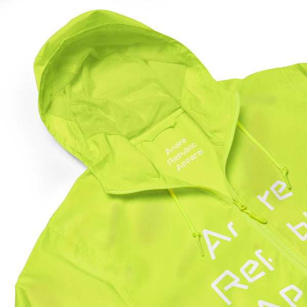 Andre Republic Unisex lightweight zip up windbreaker