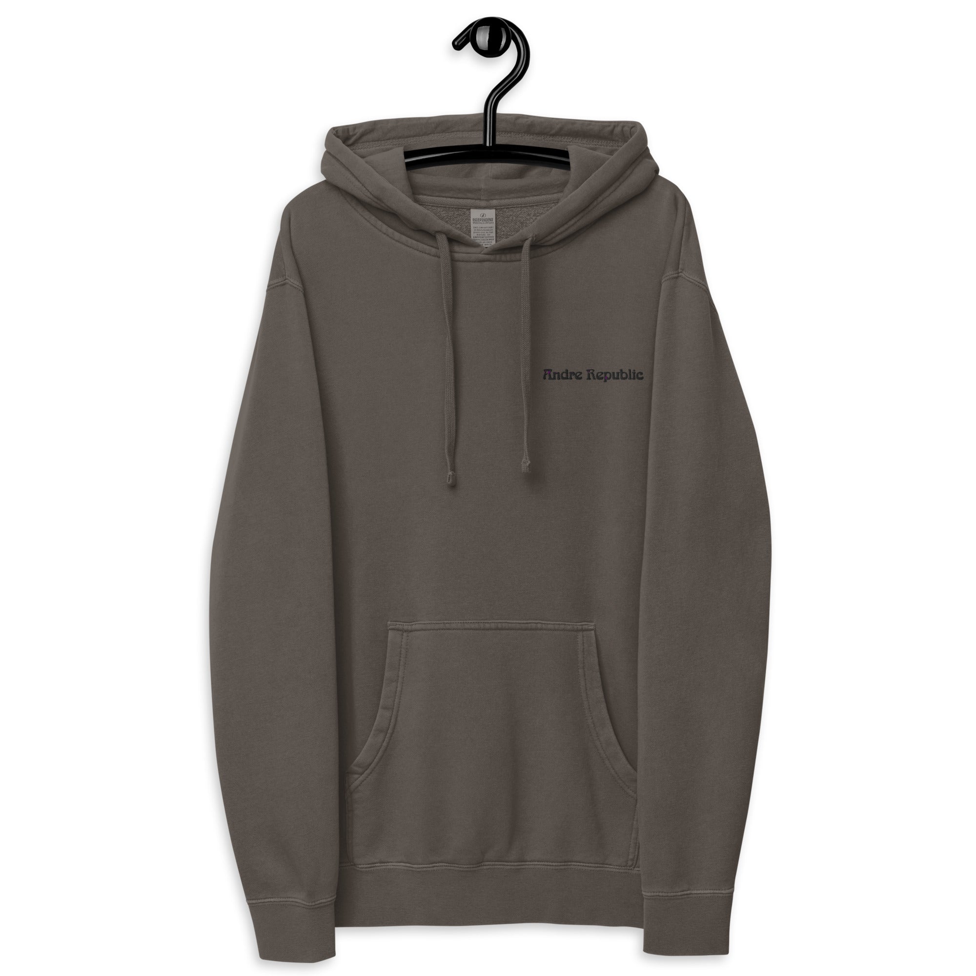 Andre Republic Unisex dyed hoodie