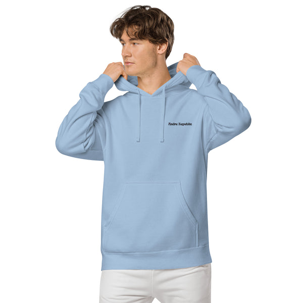 Andre Republic Unisex dyed hoodie