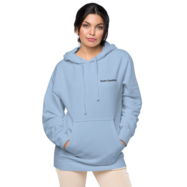 Andre Republic Unisex dyed hoodie