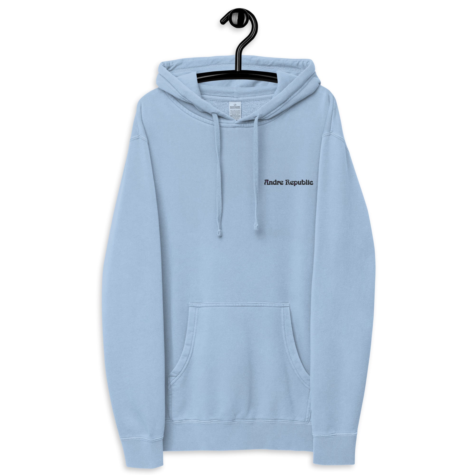 Andre Republic Unisex dyed hoodie