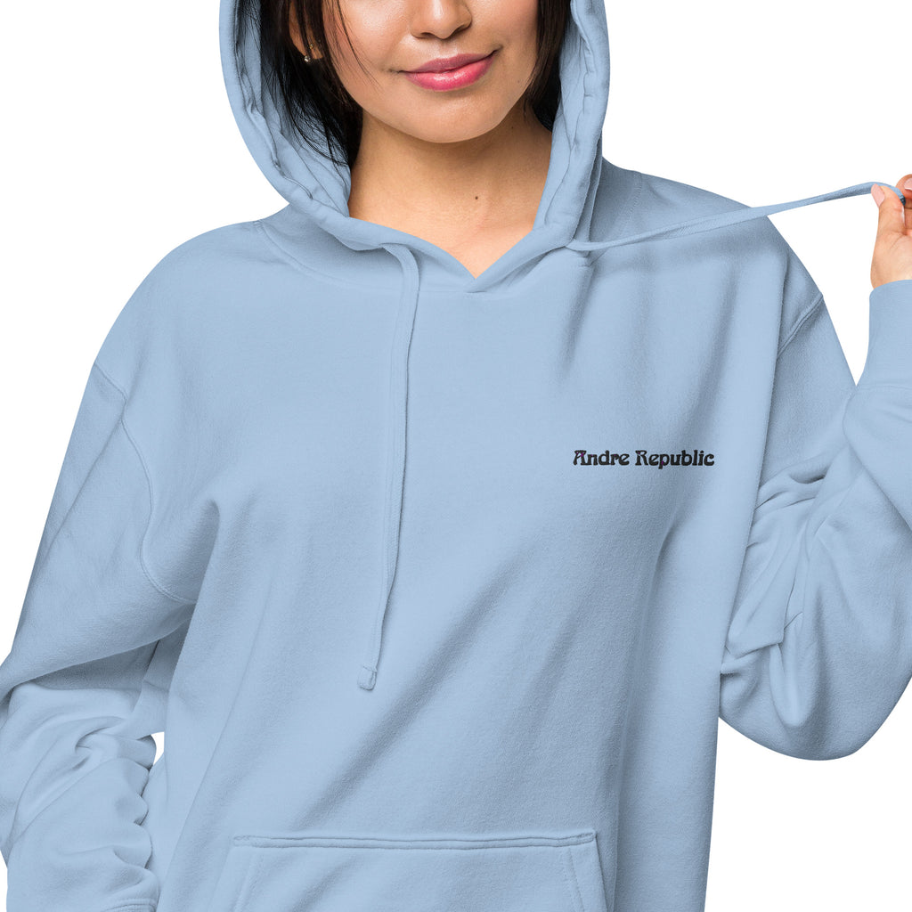 Andre Republic Unisex dyed hoodie