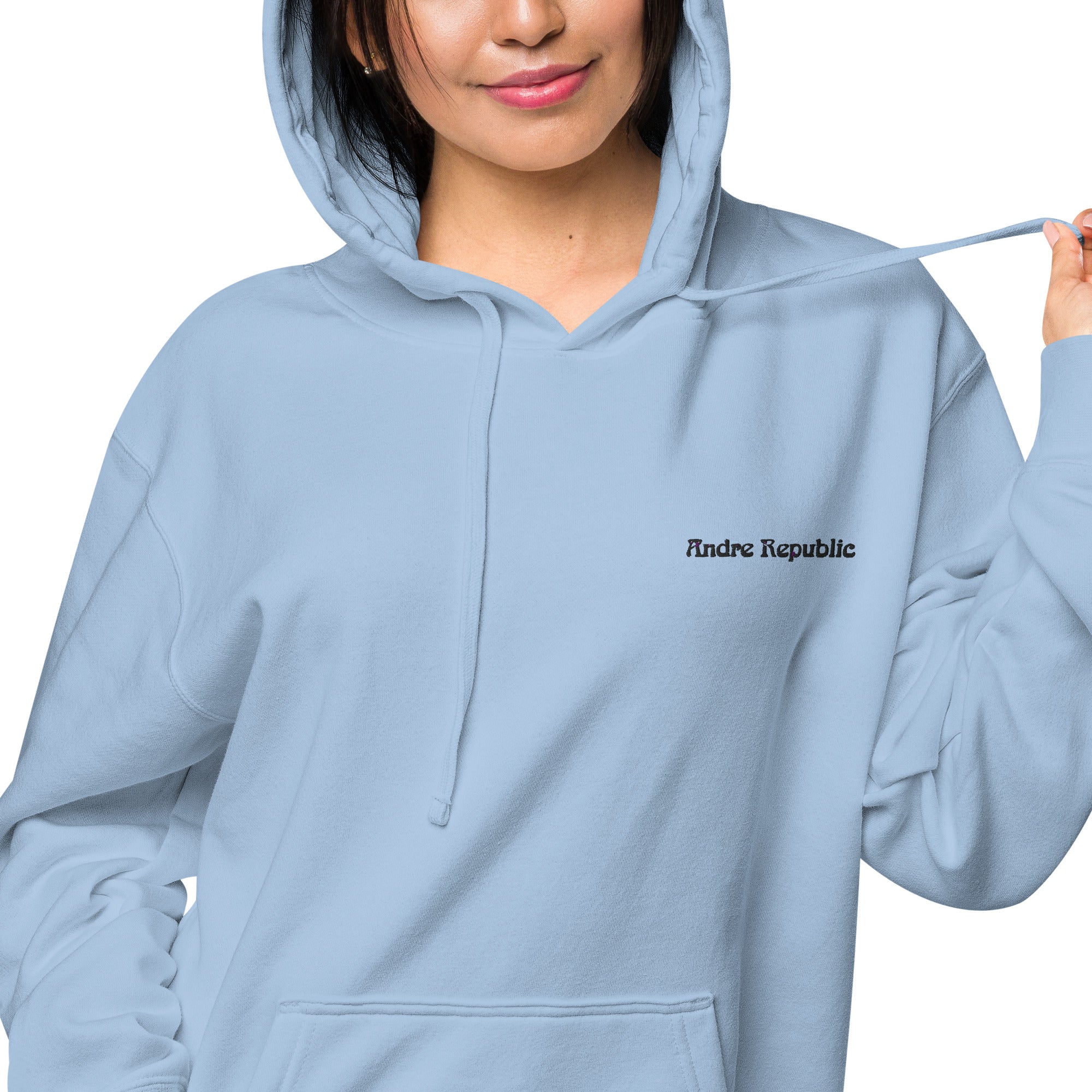 Andre Republic Unisex dyed hoodie