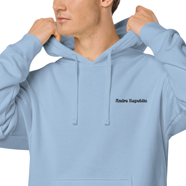 Andre Republic Unisex dyed hoodie