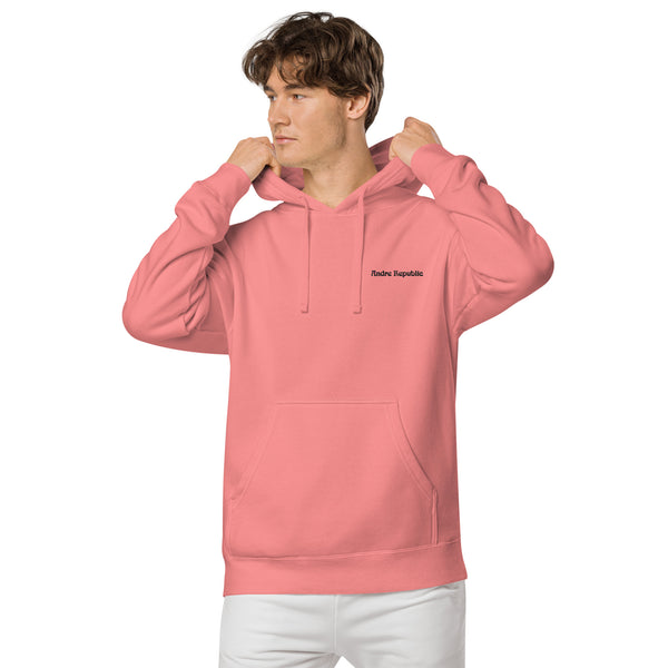 Andre Republic Unisex dyed hoodie
