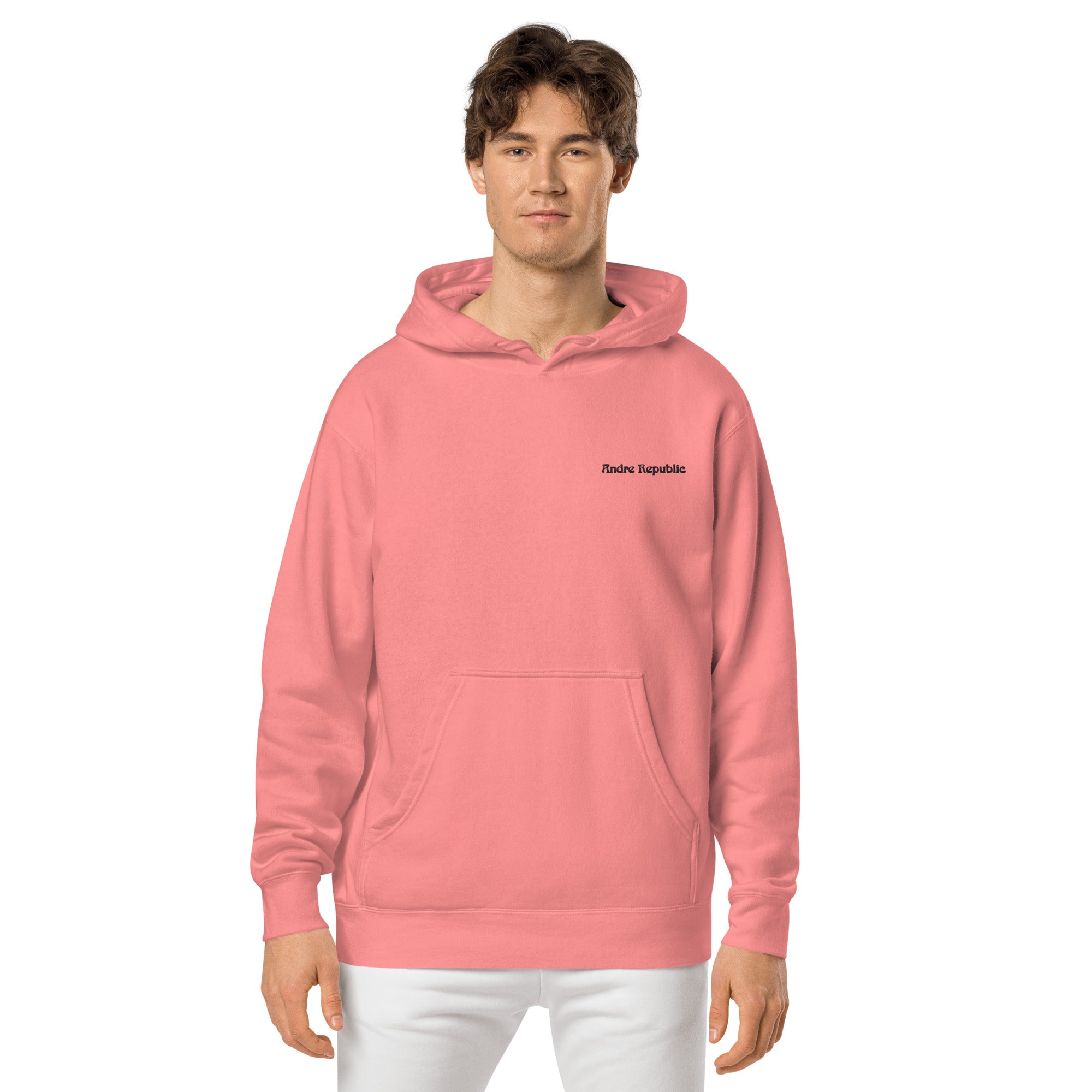 Andre Republic Unisex dyed hoodie