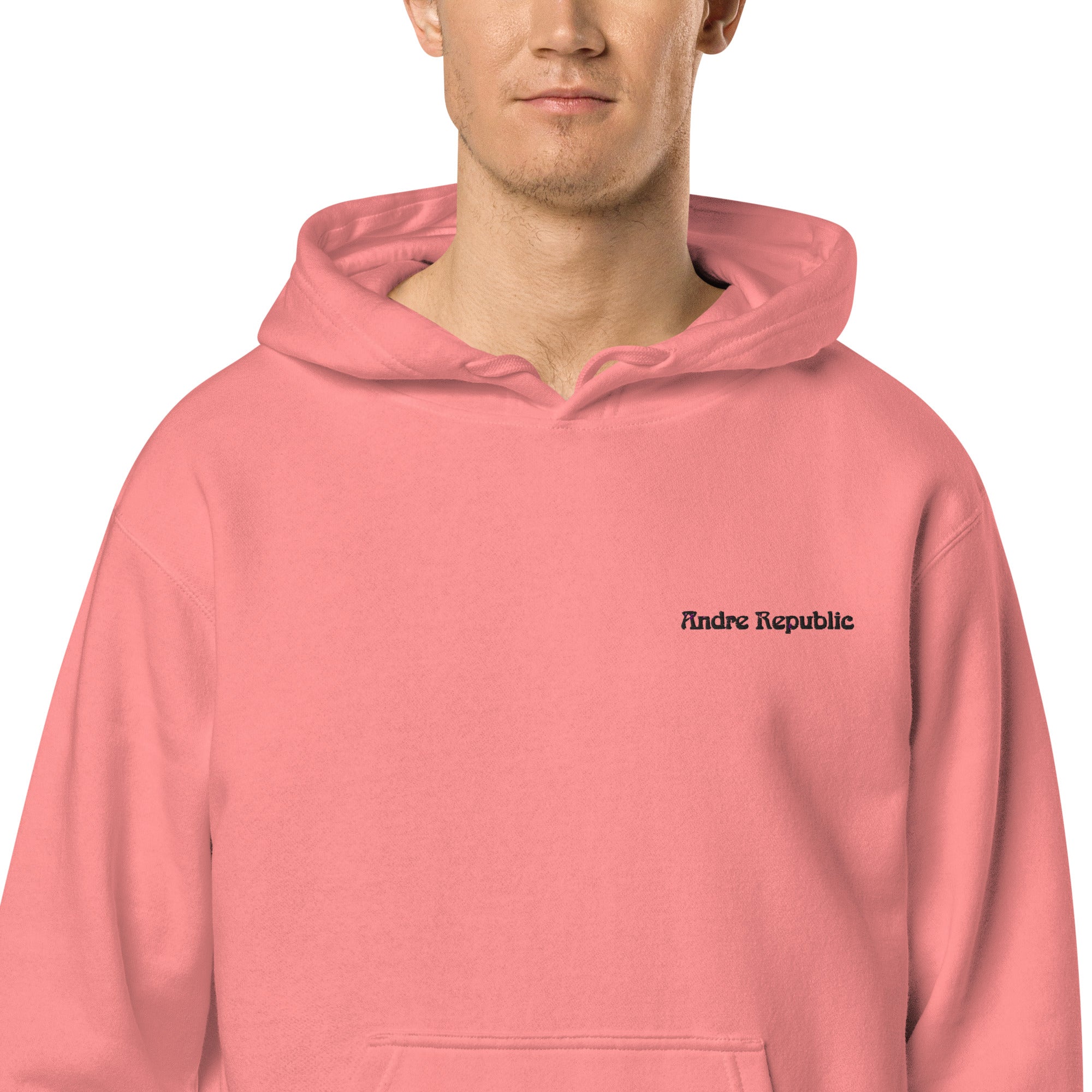 Andre Republic Unisex dyed hoodie