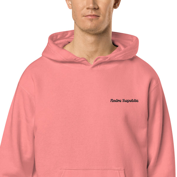 Andre Republic Unisex dyed hoodie