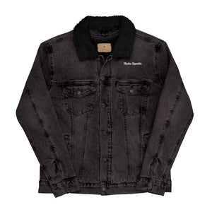 Andre Republic Unisex denim sherpa jacket