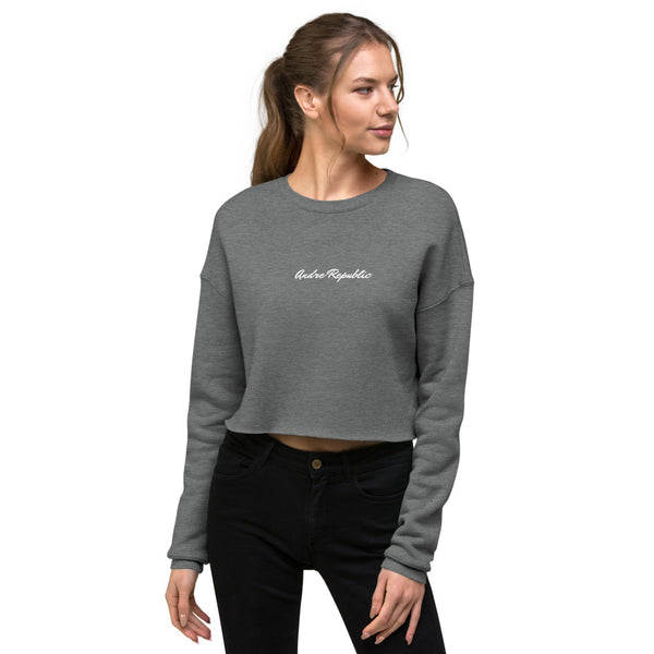 Andre Republic Crop Sweatshirt