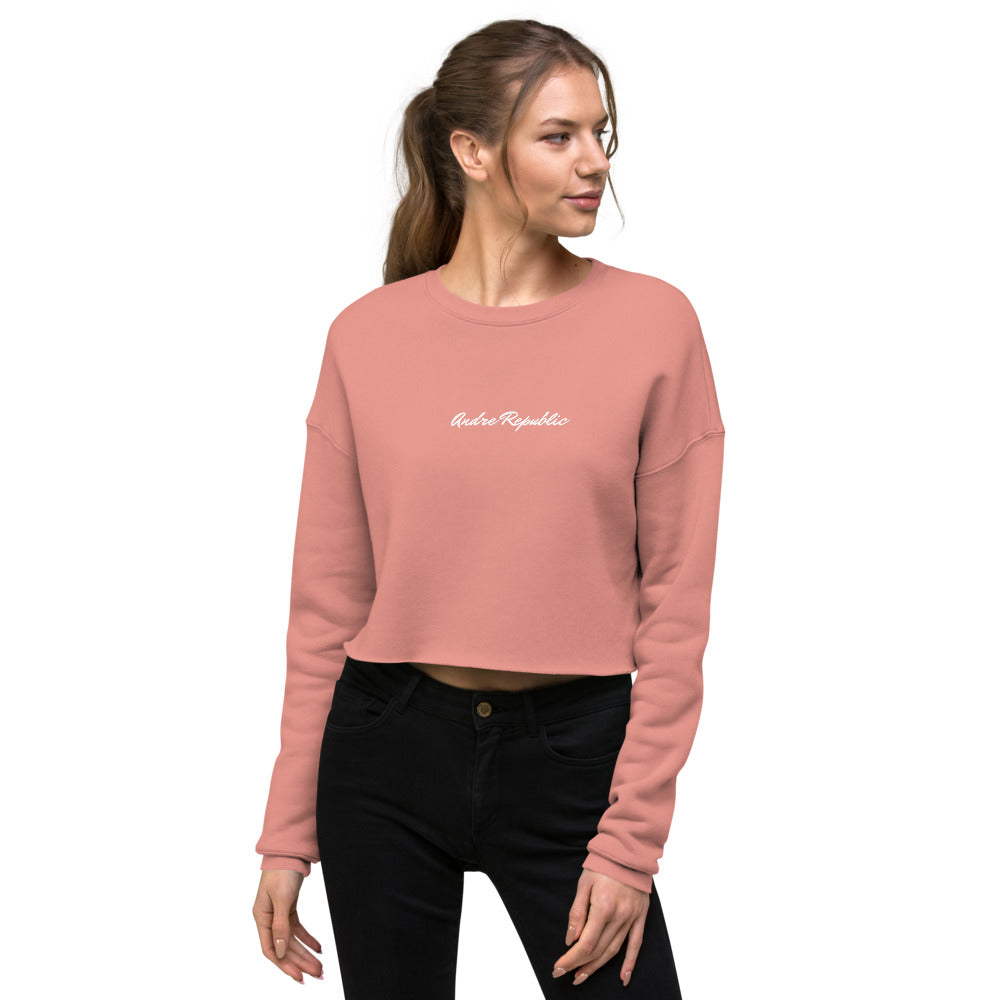 Andre Republic Crop Sweatshirt