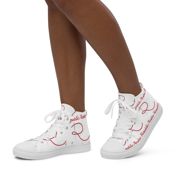 Andre Republic Women’s high top canvas shoes